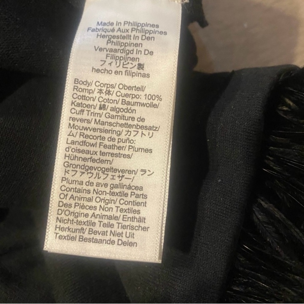 🚨 RARE FIND| REAL Ostrich Feather Top NWT | Vintage Y2K J.Crew - Picture 6 of 7